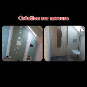 Salle de bains sur mesure 